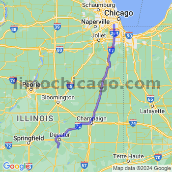 Travel from Macon to Midway airport Limousine service to Midway airport (MDW)