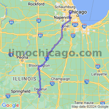 Travel from Macon to O'Hare airport Limousine service to O'Hare airport (ORD)