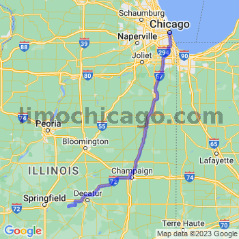 Limousine service to Chicago Loop