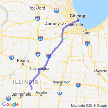Travel from Mount Pulaski to Chicago Loop Limousine service to Chicago Loop