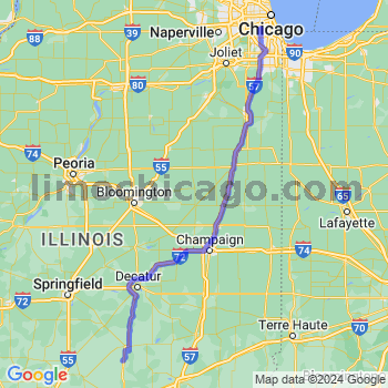 Travel from Oconee to Midway airport Limousine service to Midway airport (MDW)