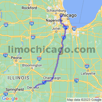 Travel from Oreana to O'Hare airport Limousine service to O'Hare airport (ORD)