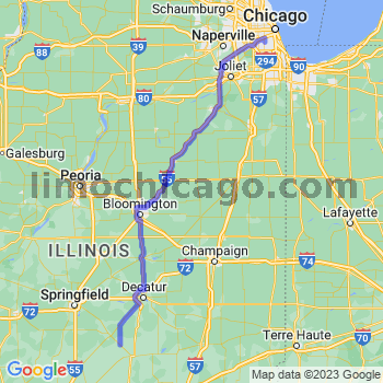 Travel from Owaneco to Midway airport Limousine service to Midway airport (MDW)