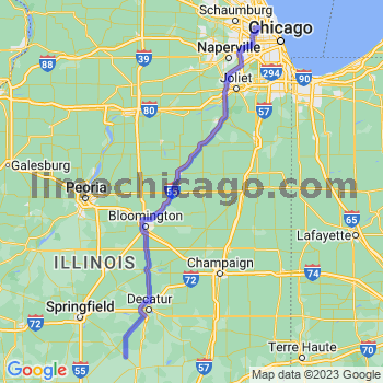 Travel from Owaneco to O'Hare airport Limousine service to O'Hare airport (ORD)