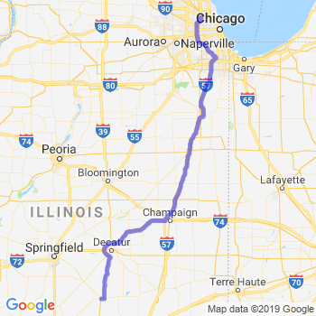 Travel from Pana to Midway airport Limousine service to Midway airport (MDW)