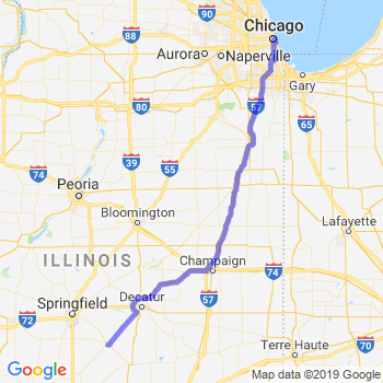 Travel from Taylorville to Chicago Loop Limousine service to Chicago Loop