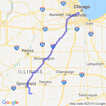 Travel from Tovey to Midway airport Limousine service to Midway airport (MDW)