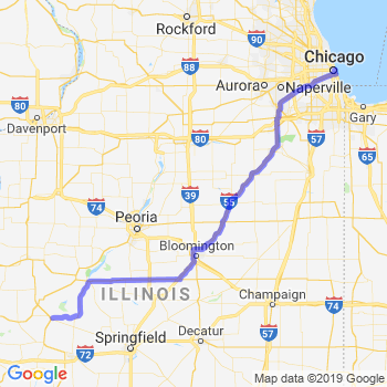 Travel from Beardstown to Chicago Loop Limousine service to Chicago Loop