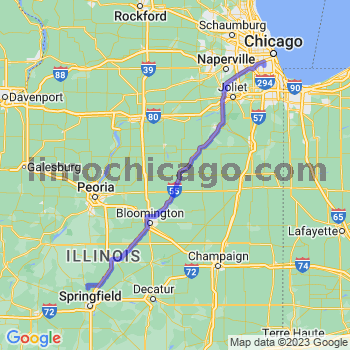 Travel from Cantrall to Midway airport Limousine service to Midway airport (MDW)