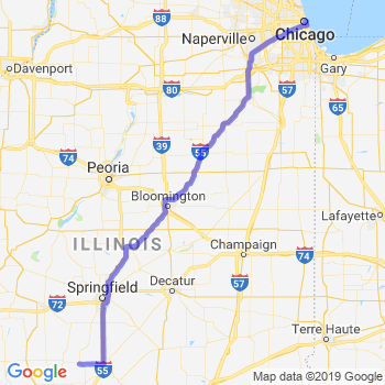Travel from Carlinville to Chicago Loop Limousine service to Chicago Loop