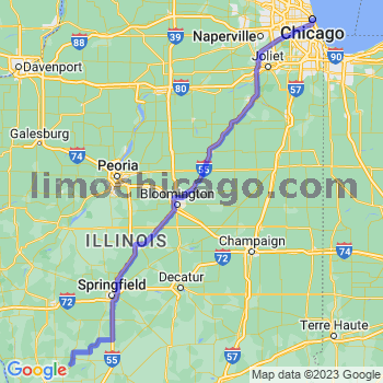 Travel from Chesterfield to Chicago Loop Limousine service to Chicago Loop