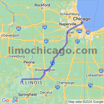 Limousine service to Chicago Loop