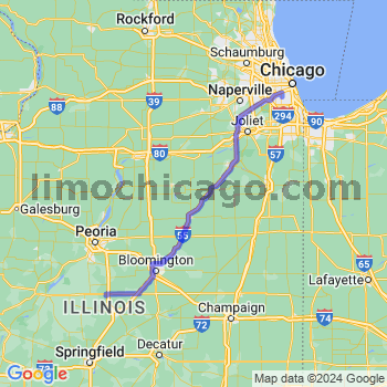 Travel from Emden to Midway airport Limousine service to Midway airport (MDW)