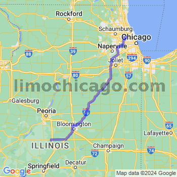 Travel from Emden to O'Hare airport Limousine service to O'Hare airport (ORD)