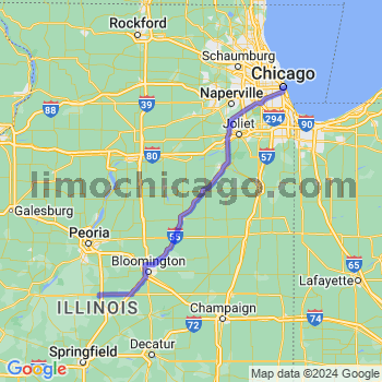 Travel from Emden to Chicago Loop Limousine service to Chicago Loop