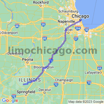 Limousine service to Chicago Loop