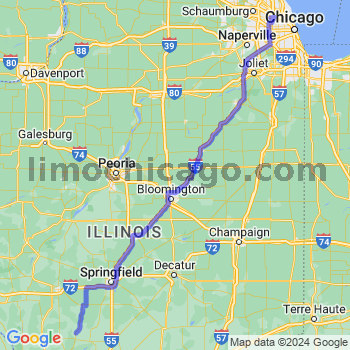 Travel from Hettick to O'Hare airport Limousine service to O'Hare airport (ORD)