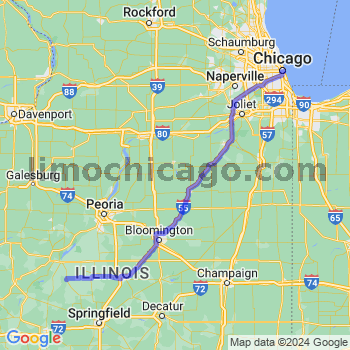 Travel from Kilbourne to Chicago Loop Limousine service to Chicago Loop