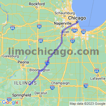 Limousine service to Chicago Loop