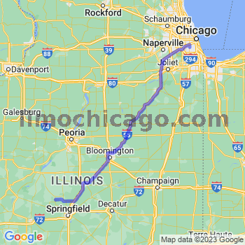 Travel from Lincolns New Salem to Midway airport Limousine service to Midway airport (MDW)
