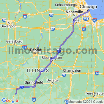 Limousine service to Chicago Loop