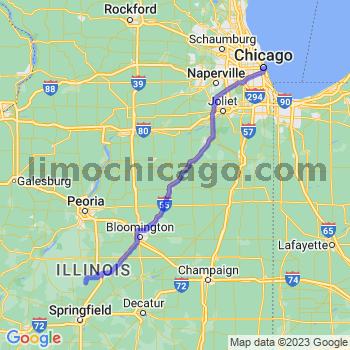 Limousine service to Chicago Loop