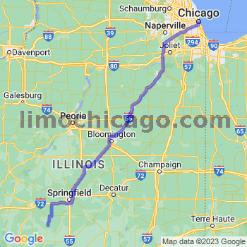 Travel from Modesto to Chicago Loop Limousine service to Chicago Loop