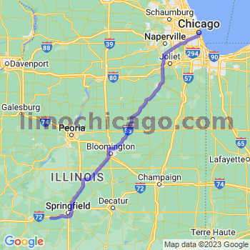 Limousine service to Chicago Loop