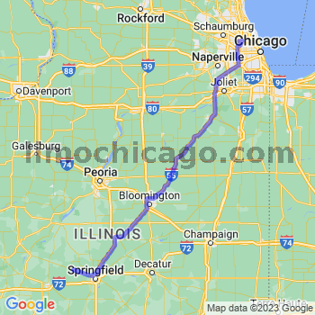 Travel from Pleasant Plains to O'Hare airport Limousine service to O'Hare airport (ORD)