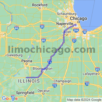 Travel from San Jose to Midway airport Limousine service to Midway airport (MDW)