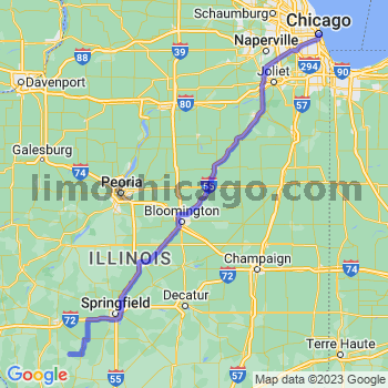 Limousine service to Chicago Loop