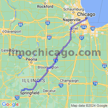 Travel from Tallula to Chicago Loop Limousine service to Chicago Loop