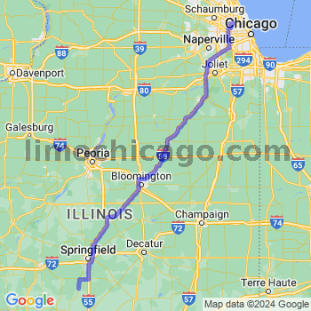 Travel from Virden to O'Hare airport Limousine service to O'Hare airport (ORD)