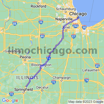 Limousine service to Chicago Loop