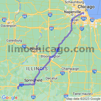 Travel from Woodson to Midway airport Limousine service to Midway airport (MDW)