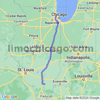 Travel from Akin to O'Hare airport Limousine service to O'Hare airport (ORD)