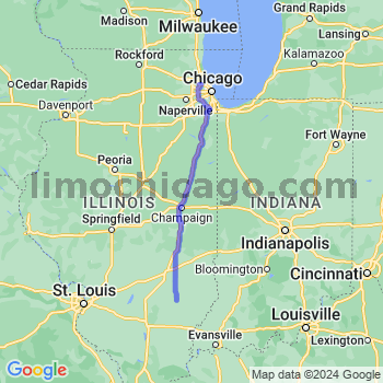 Limousine service to O'Hare airport (ORD)