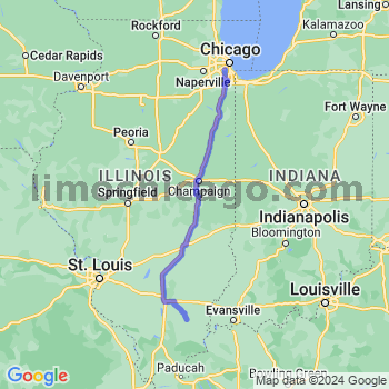 Travel from Dale to Midway airport Limousine service to Midway airport (MDW)