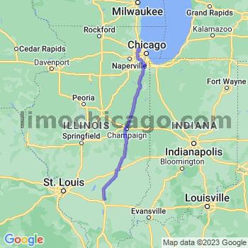 Travel from Dix to O'Hare airport Limousine service to O'Hare airport (ORD)
