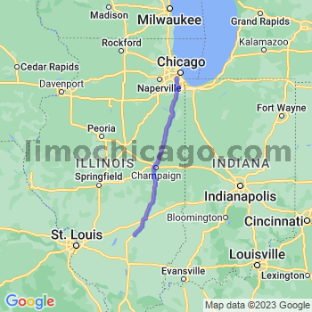 Travel from Farina to Midway airport Limousine service to Midway airport (MDW)