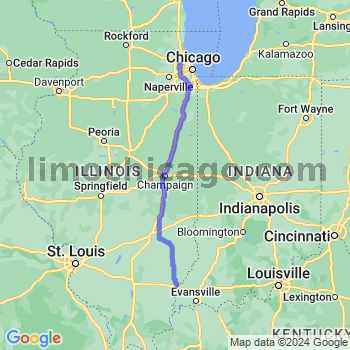 Limousine service to O'Hare airport (ORD)