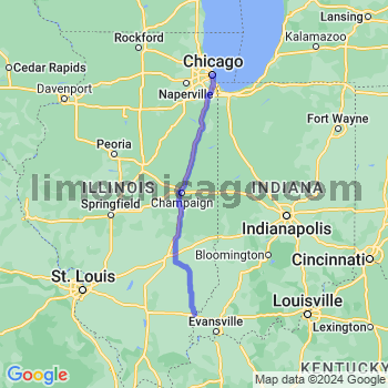 Limousine service to Chicago Loop