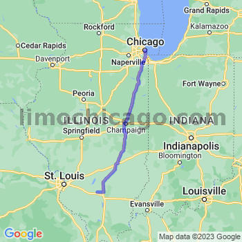 Travel from Irvington to Chicago Loop Limousine service to Chicago Loop