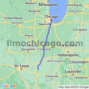 Travel from Iuka to Chicago Loop Limousine service to Chicago Loop