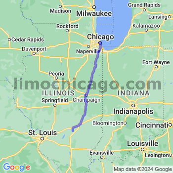 Limousine service to Chicago Loop