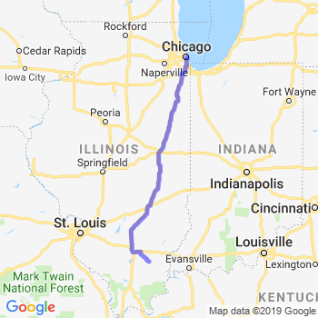 Travel from Mc Leansboro to Chicago Loop Limousine service to Chicago Loop