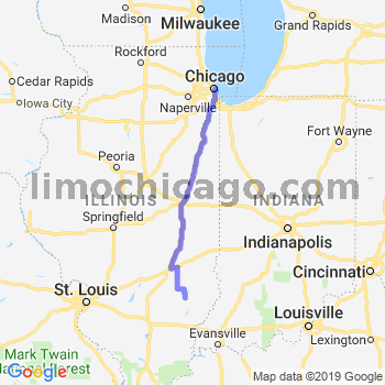 Travel from Noble to Chicago Loop Limousine service to Chicago Loop