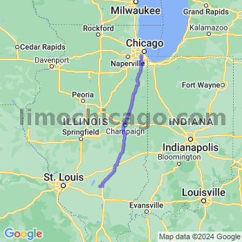 Travel from Odin to Midway airport Limousine service to Midway airport (MDW)