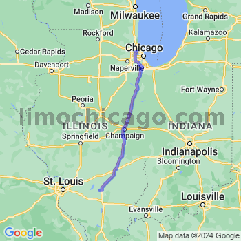 Travel from Odin to O'Hare airport Limousine service to O'Hare airport (ORD)