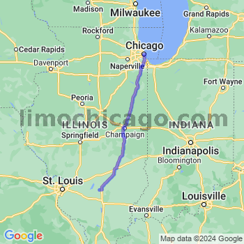 Travel from Odin to Chicago Loop Limousine service to Chicago Loop